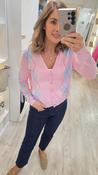Polly Pink Argyle Cardi image