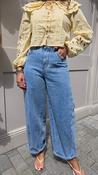 Lucy Barrel-Leg Jeans Blue image