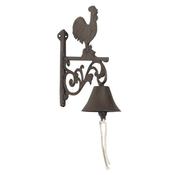 Cast iron rooster bell
