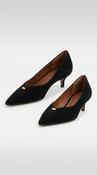 Elise Black Kitten Heel image