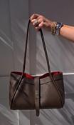 Nina Chocolate Brown Bag image