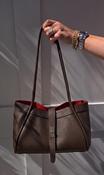 Nina Chocolate Brown Bag