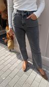 Sonia Light Grey Straight Leg Jeans