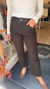 Sonia Chocolate Straight Leg Jeans
