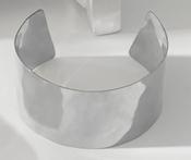 Lenora Bangle Bracelet Silver