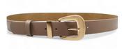 Ellie Red Leather Belt