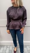 Edel Plum Blouse