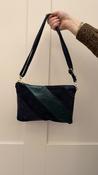 Penelope Suede Bag Navy
