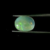 2.97ct Oval Natural Opal (Colour White, Clarity Moderately Included, Cut Cabochon)