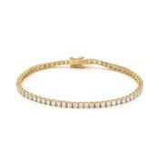 4ct Lab Diamond Tennis Bracelet in 9ct Gold image