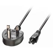 3 Pin Plug to IEC C5 "Cloverleaf" Power Cable