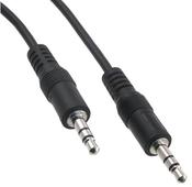 3.5mm Audio Jack Male to Male Nickel Plated Cable image