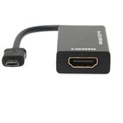 MHL Micro USB Male to HDMI Female Adapter Cable image