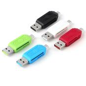 OTG Card Reader Micro USB TF / SD Flash Memory image