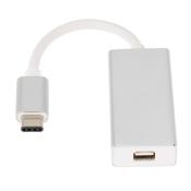 USB-C 3.1 to Mini DisplayPort Male Female Adapter image
