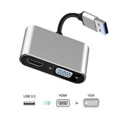 Hagibis USB 3.0 to HDMI + VGA Adapter image