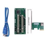 PCI Express to Dual PCI + USB 3.0 Expansion Card image