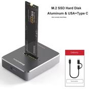 USB-C or USB A 3.0 Docking Station for M.2 NVME SD02A : fit for M.2 nvme ssd