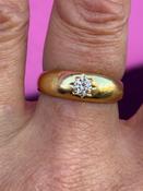 Victorian Starburst Gold Ring