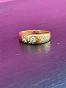 Victorian Starburst Gold Ring