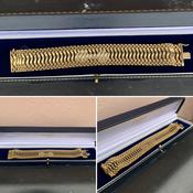 Yellow Gold Gate Bracelet image