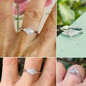 Oval Solitaire Ring image