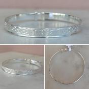 Silver Claddagh Bracelet image