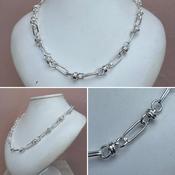 Silver Oval Multi Link Chain image