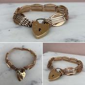 Antique Gold Gate Bracelet image