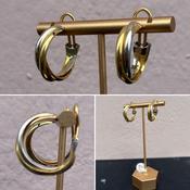 Cartier 2 Colour Gold Earrings image