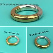 Tiffany &amp; Co Ring. Two Colour Band. image