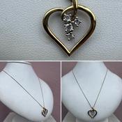Yellow Gold Heart Pendant image