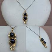Black Pearl Drop Pendant image