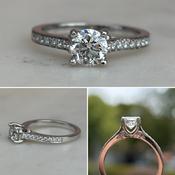 Platinum Diamond Ring image