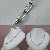 Silver Paperlink Chain