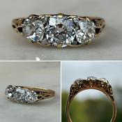 3 Stone Diamond Ring