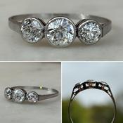 3 Stone Diamond Ring