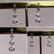 Diamond Drop Earrings