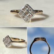 Antique Diamond Ring image