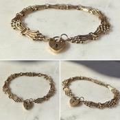 Vintage Gold Gate Bracelet image