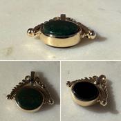 Vintage Swivel Seal Fob
