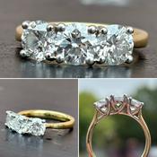 3 Stone Diamond Ring image