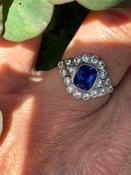 Bella: Vintage Sapphire Ring