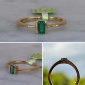 Emerald & Gold Ring