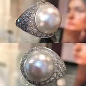 Pearl Cocktail Ring image