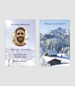 Skiing Wallet Card