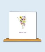 Contemporary Memorial Card 125 x 125mm square