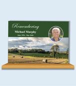 Contemporary Memorial Card 148 x 105mm 2 sided