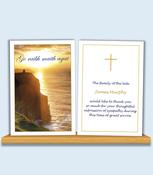 Small Thank You Card 75 x 110mm 2 sided