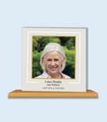 Contemporary Memorial Card 110 x 110mm square